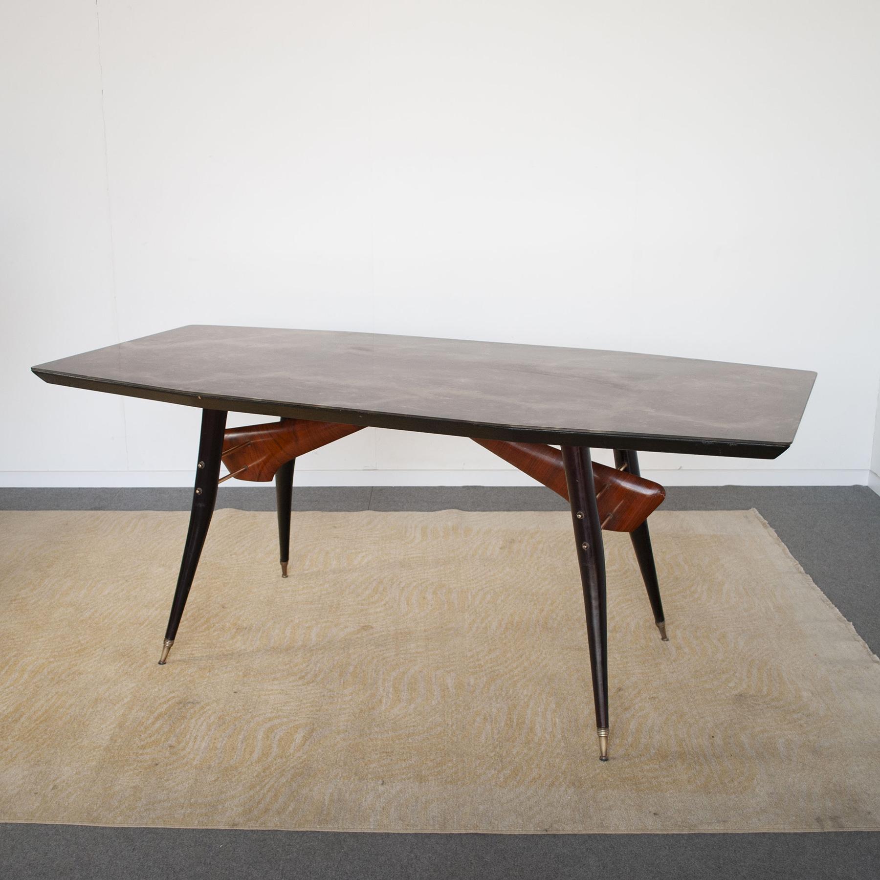 Table de fabrication Dassi, années 1960 Bon état - En vente à bari, IT