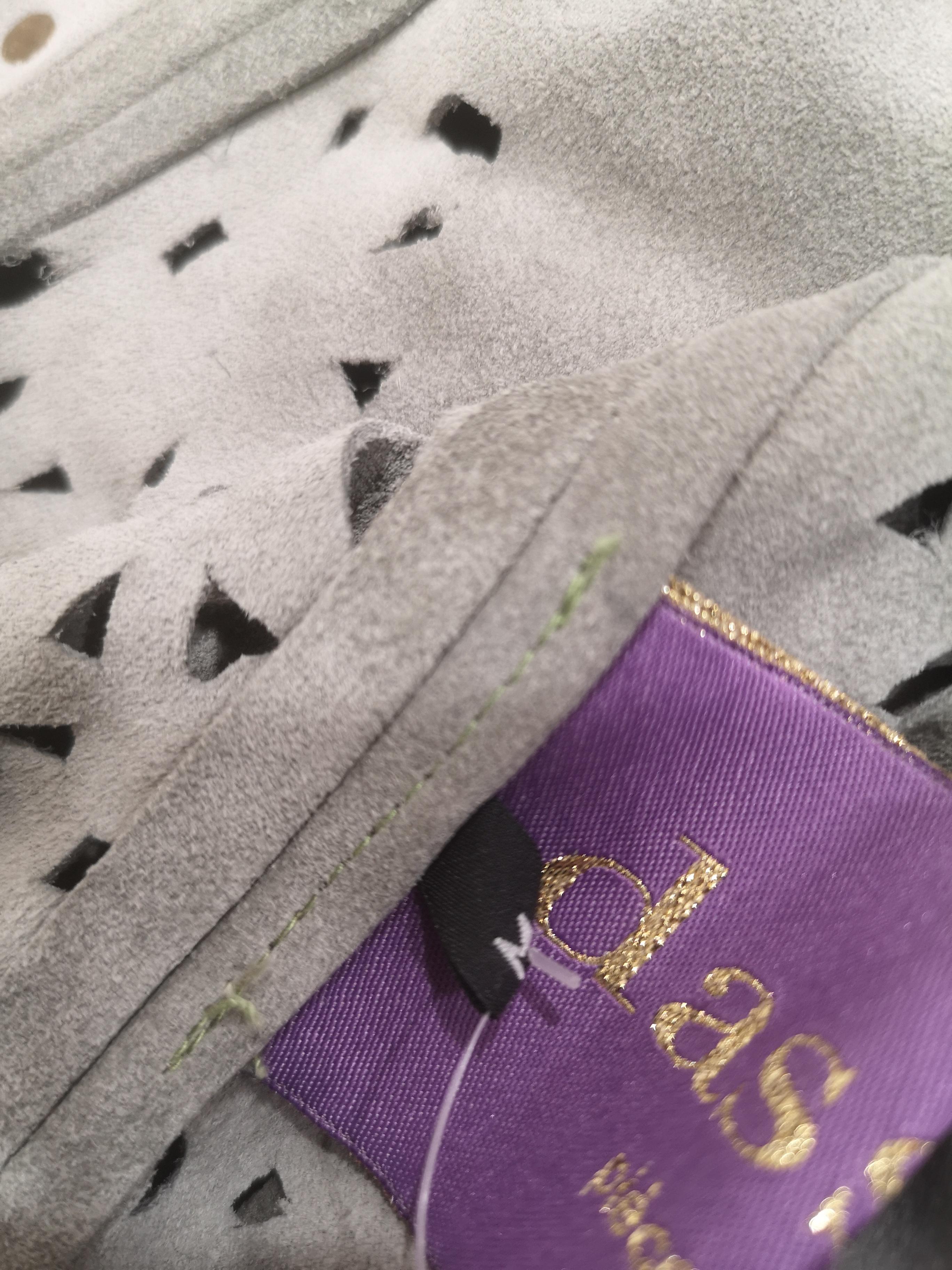 Dassios grey beads vest 2