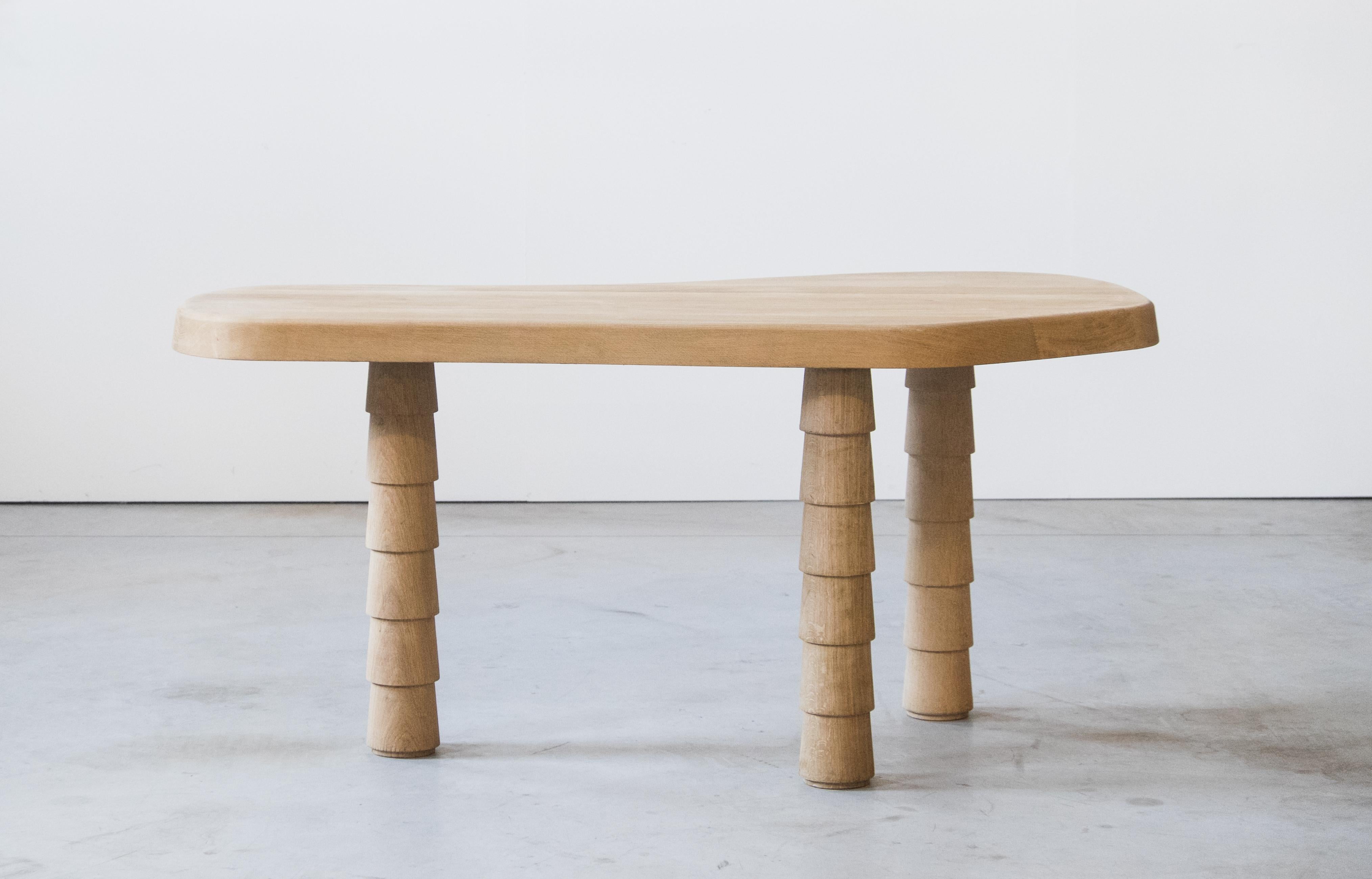 Data Table Oak S by Atelier Thomas Serruys For Sale 1