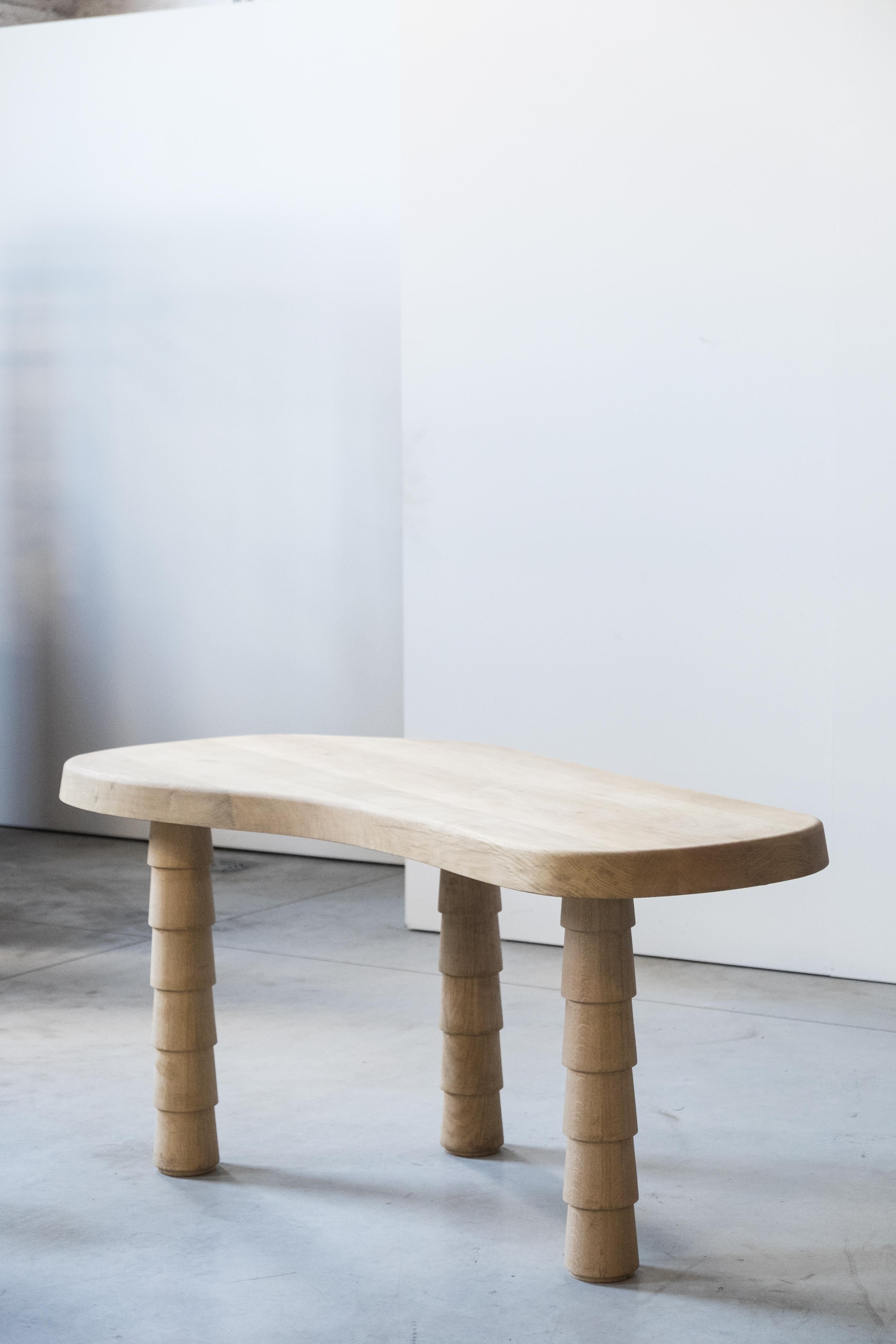 Data Table Oak S by Atelier Thomas Serruys For Sale 2