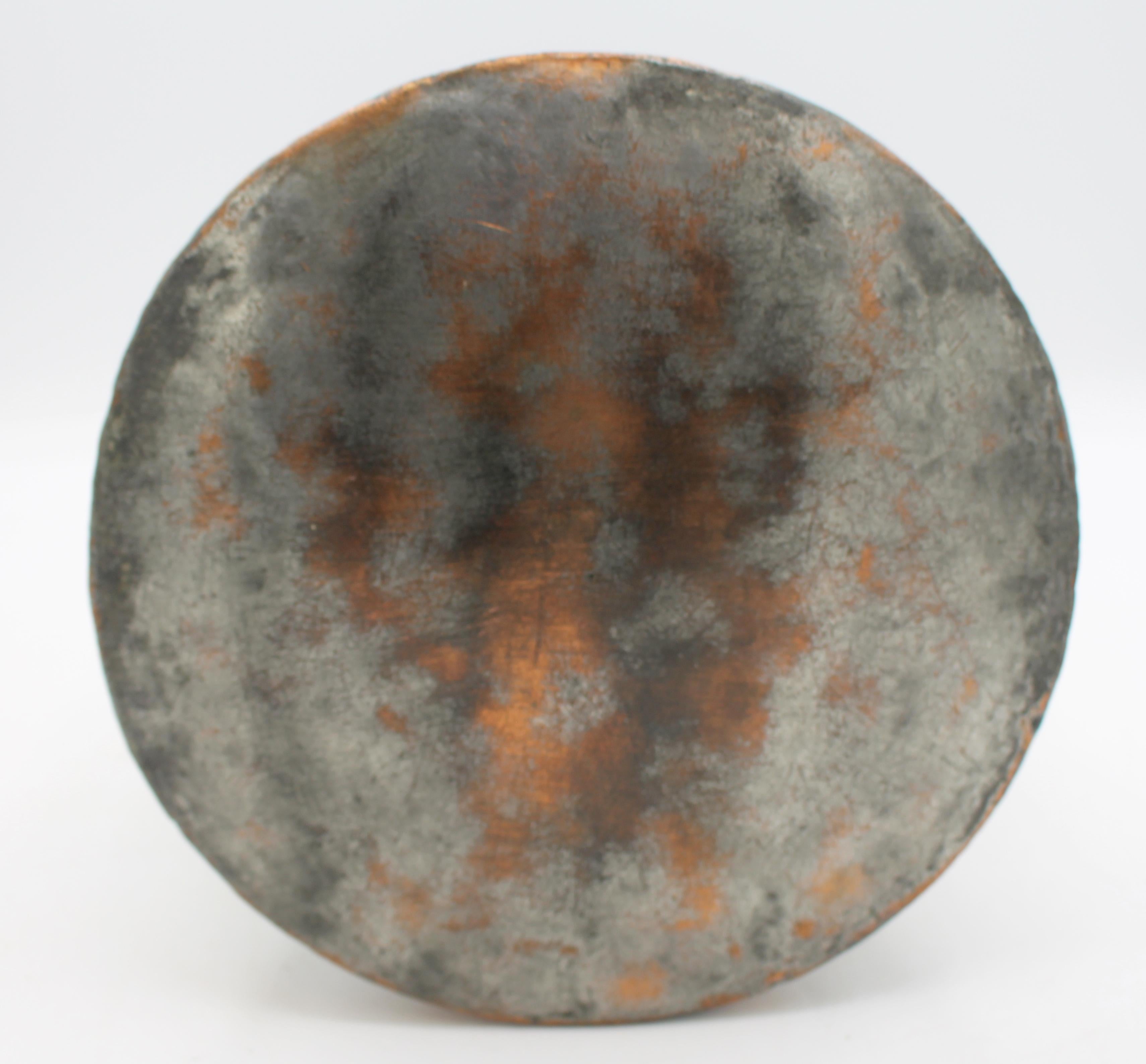 Dated 1894 Armenian Tinned Copper Cooking or Yogurt Pot For Sale 2