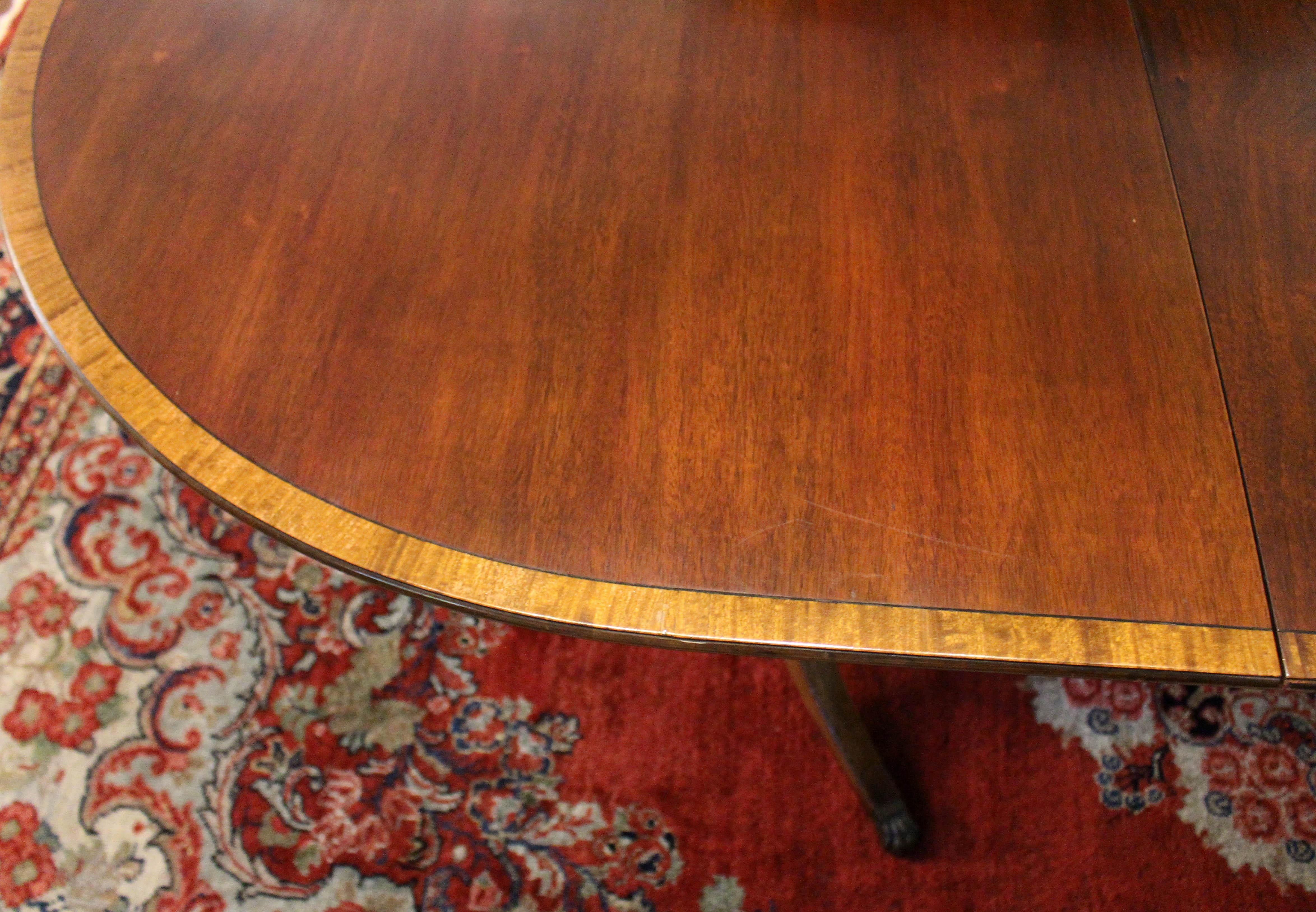 Dated 1953 Charak Furniture Company Double Pedestal Dining Table 3