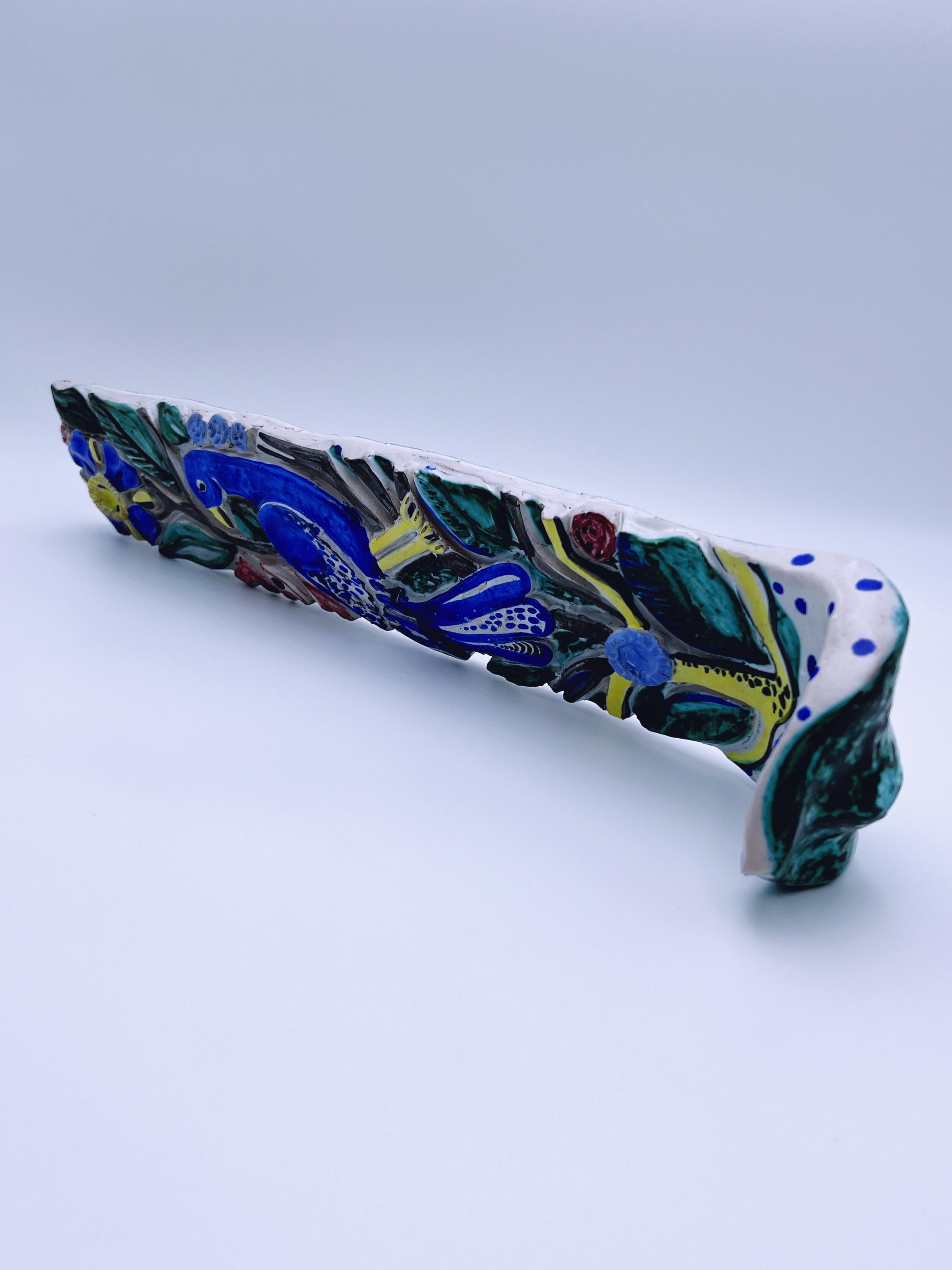 Fechado en 1954 Aplique / Lámpara / Candelabro único de Henrik Sørensen, H. 50cm Hecho a mano en venta