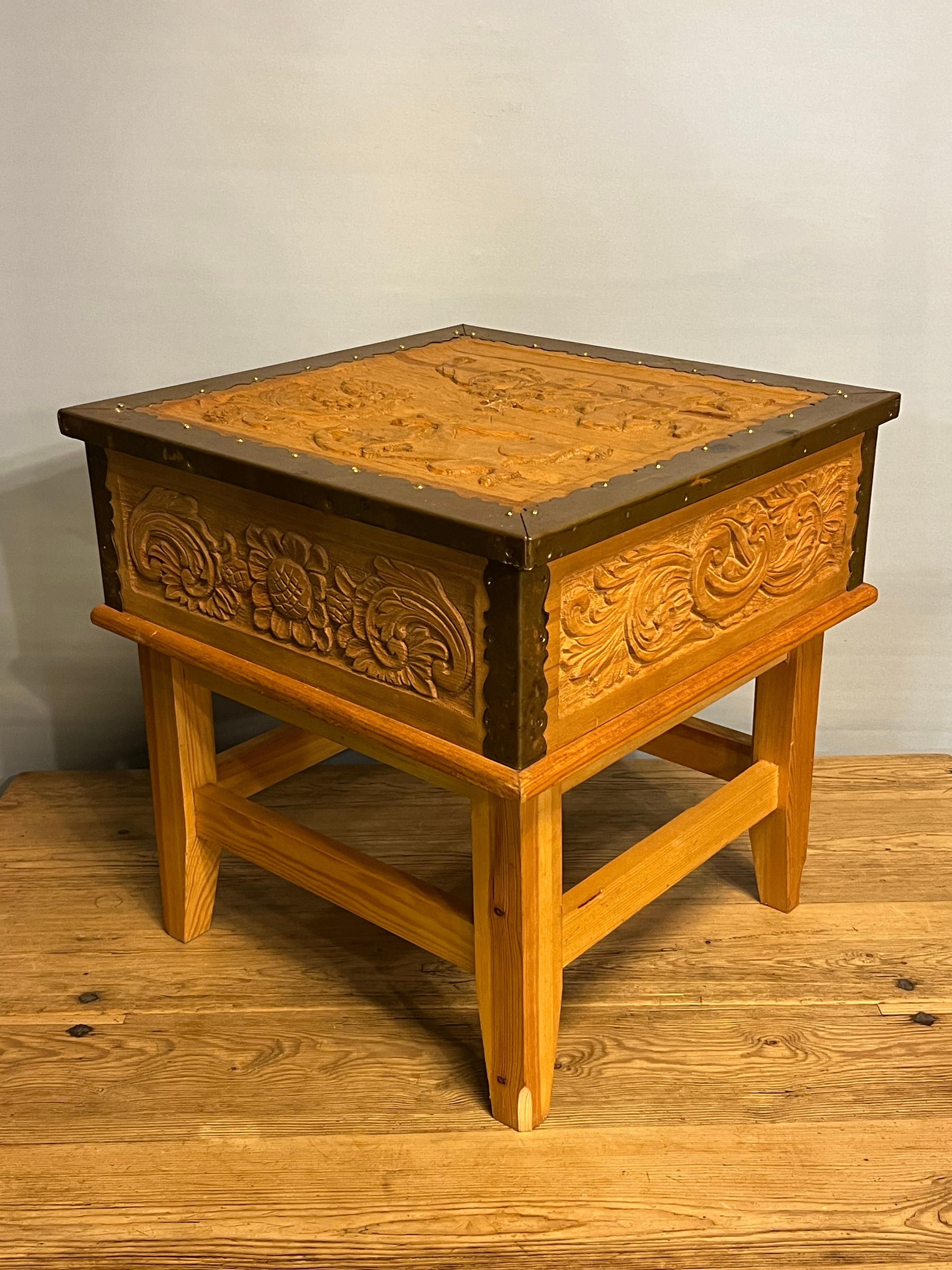 Norwegian Dated 1977 Unique Scandinavian Folk Art 