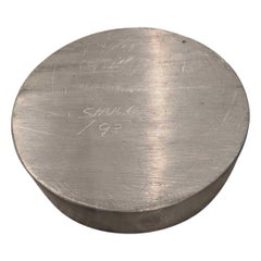 Dated 1993 Brushed Aluminum Unique Work