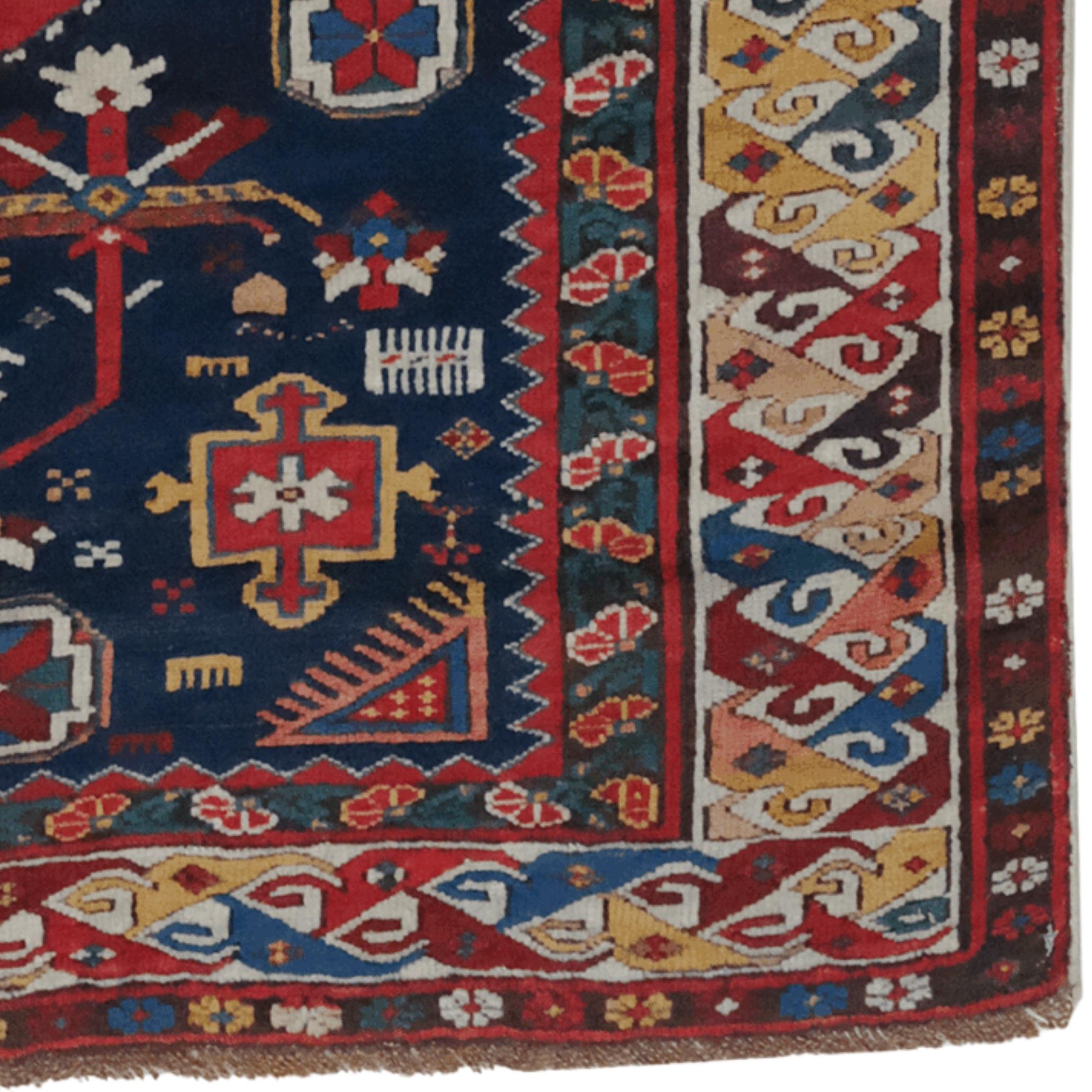 20th Century Dated Caucasian Shirvan Rug (1251/1835) For Sale
