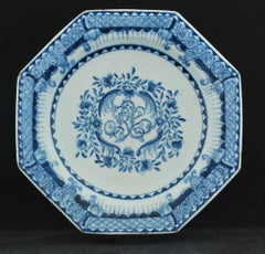 Dated Crowther Plate, Bow Porcelain Factory, 1770