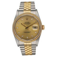 Datejust 16233 Diamond Dial Men's Watch