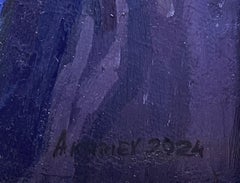 "Messenger" (2024) By Daud Akhriev, Original Oil Painting