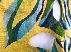 Daughter Of The Black Sea 3D Woven Tapestry Textile Art by Artist Eszter Kneisz