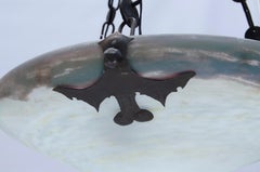 Daum and Louis Majorelle Art Deco Chandelier