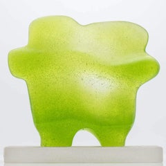 Daum Art Glass Shadow of the Couple Sculpture, France