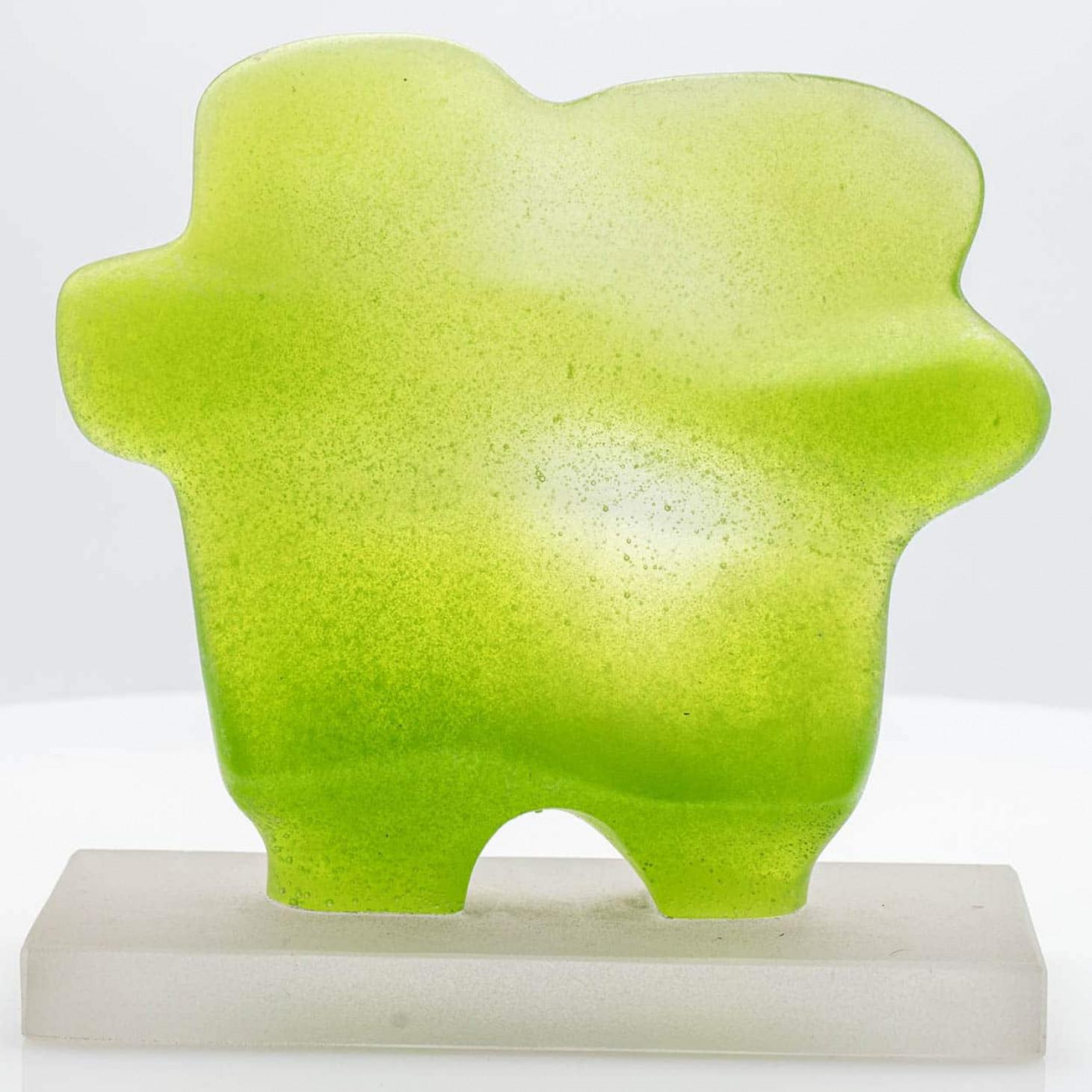 Escultura en vidrio artístico Daum Sombra de la pareja, Francia en Bueno estado para la venta en Rijssen, NL