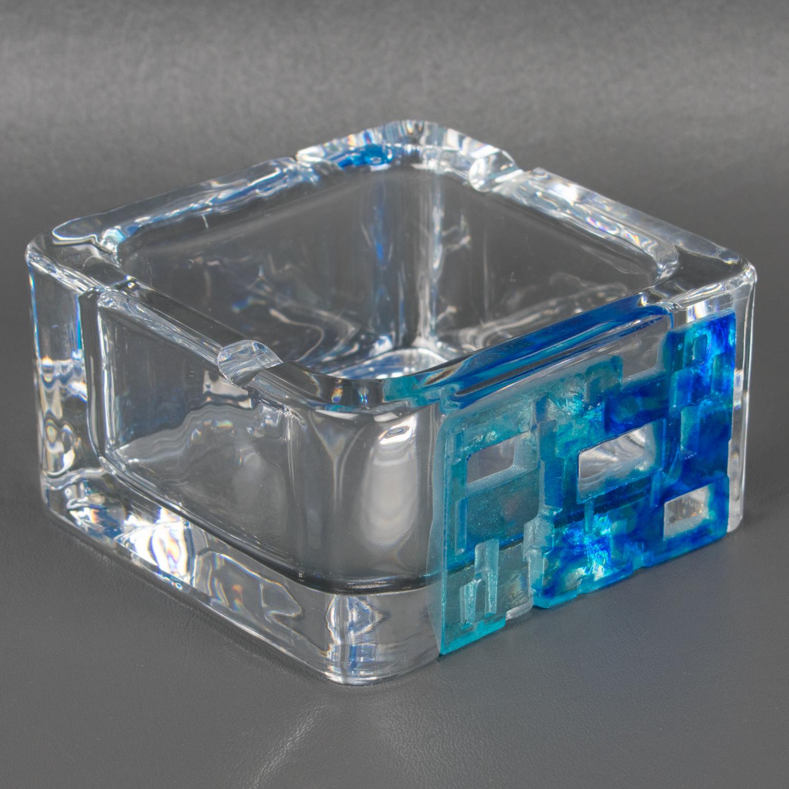Pate de Verre y Cuenco de Cristal de Daum France, hacia 1970 Vidrio en venta