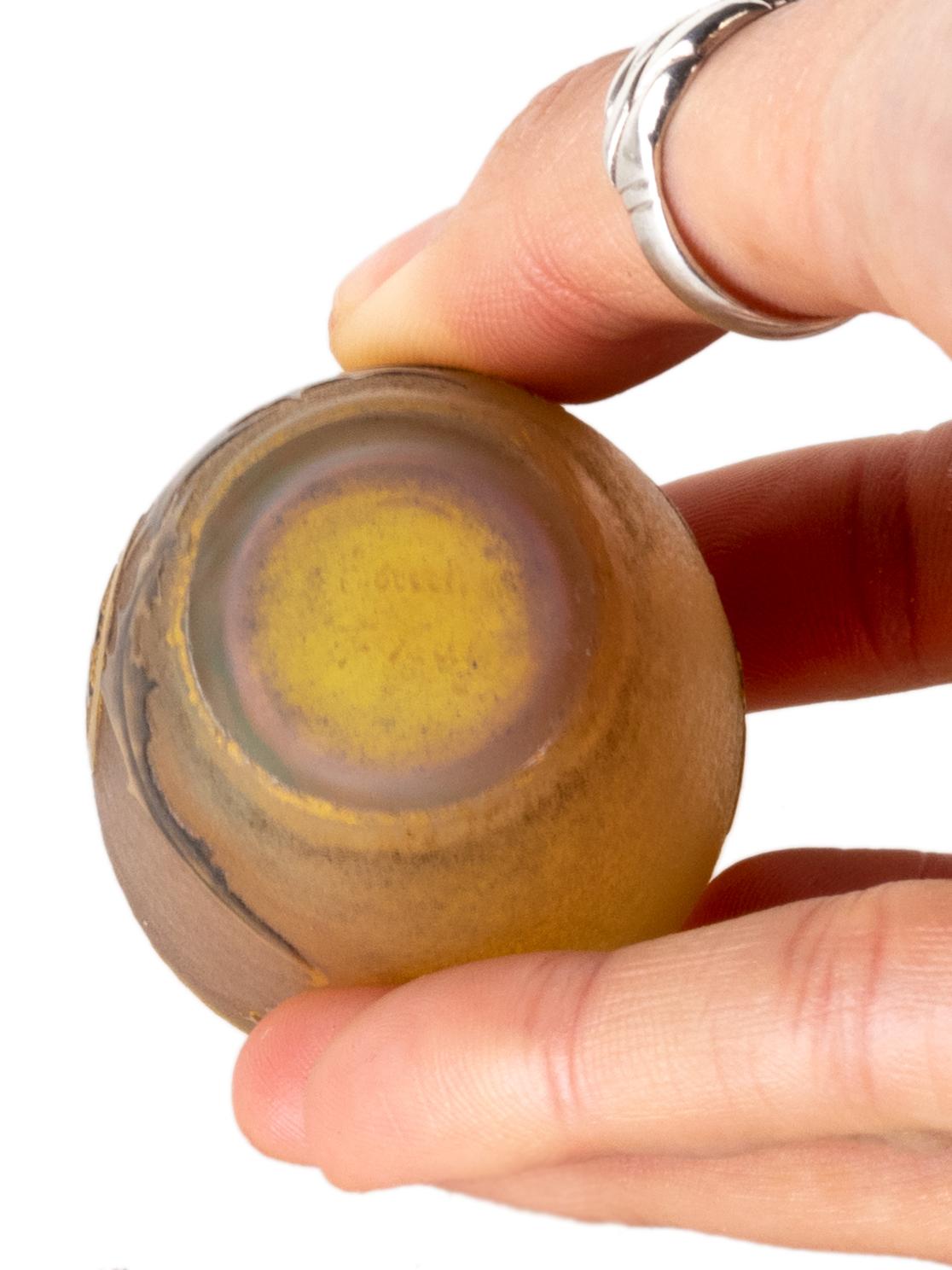 Art Nouveau Calice Daum, Vaso di vetro, Croce di Lorrain, 1906 in vendita