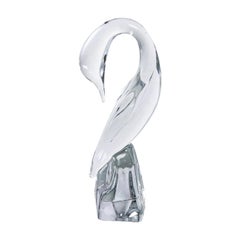 Daum Crystal Bird Sculpture