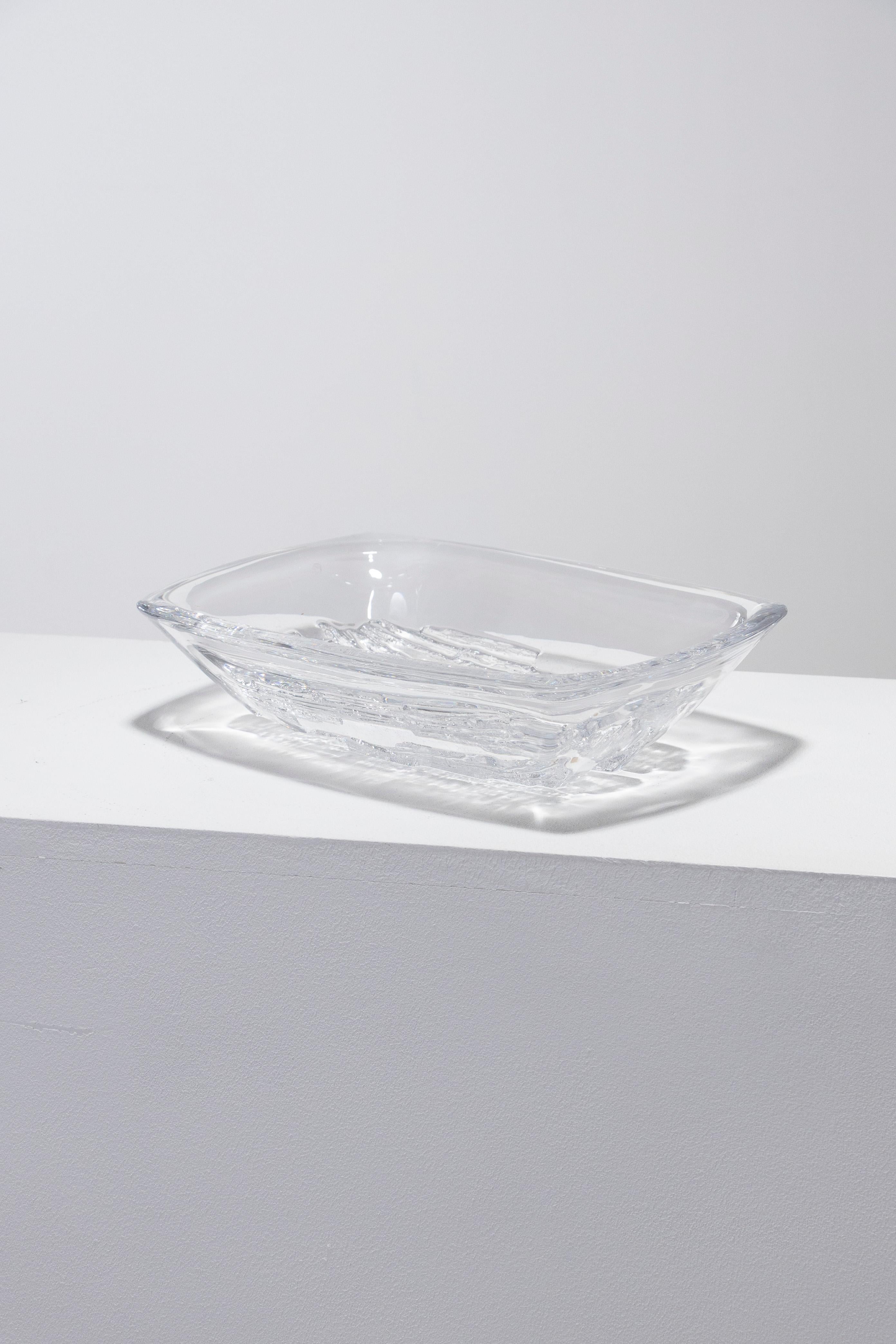 Daum Crystal Bowl, 1940s In Good Condition For Sale In PARIS, FR