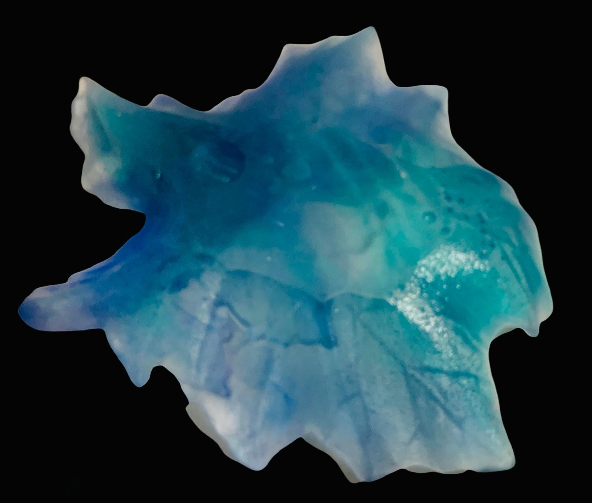 Cristallo Ciotola da fiore in cristallo Daum Pate de Verre in vendita