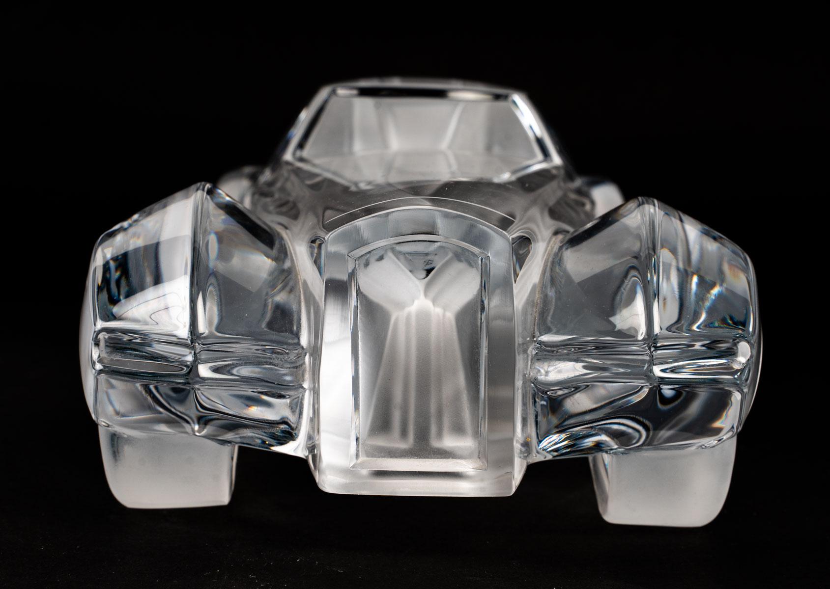 voiture en cristal daum prix