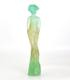 Daum "Eleonore" Pate de Verre Crystal Sculpture Limited Edition 122 of 425