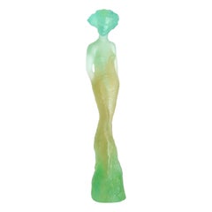 Daum "Eleonore" Pate de Verre Crystal Sculpture Limited Edition 122 of 425