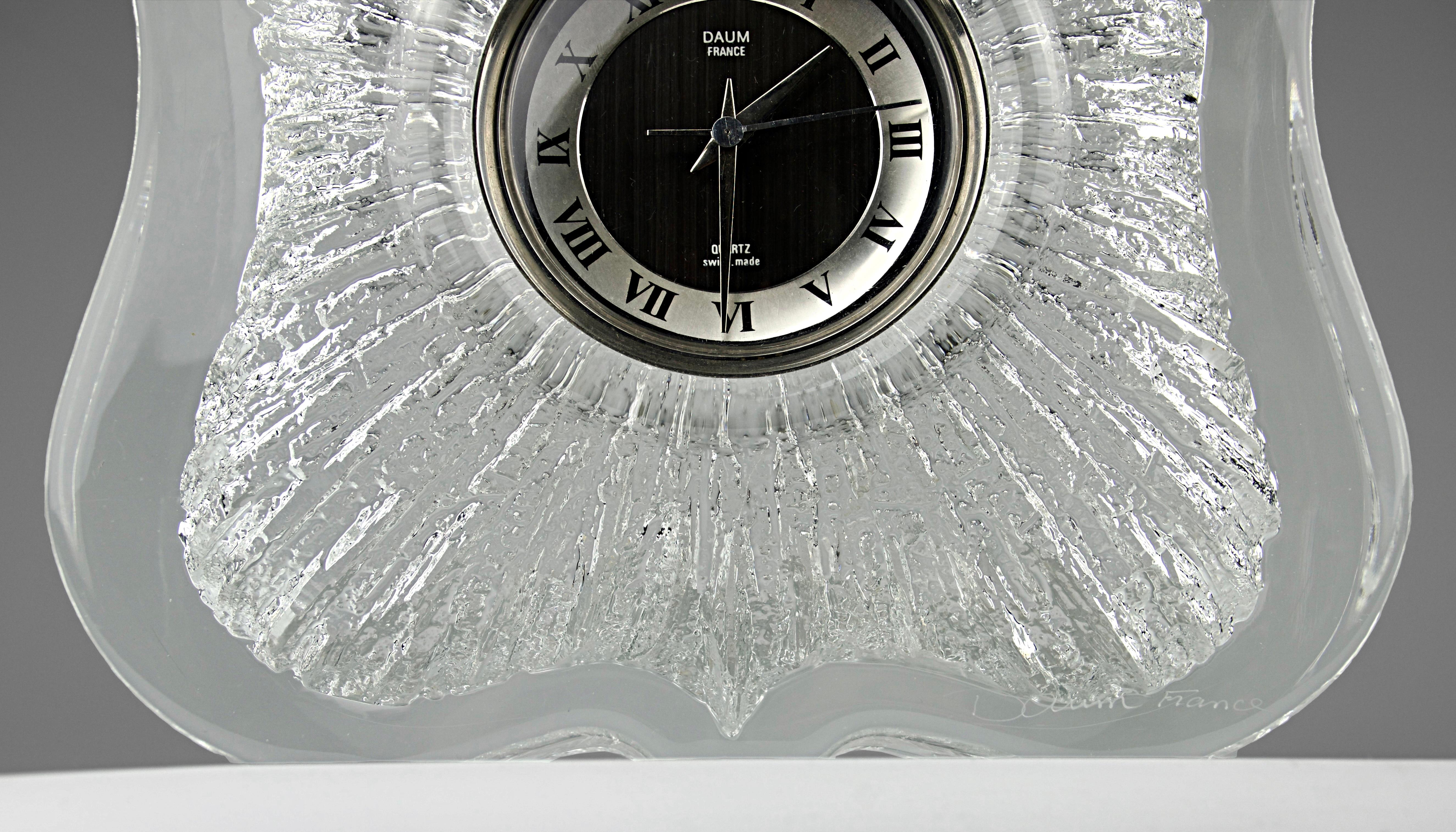 Daum France, Reloj de sobremesa Anémona, Francia Años 70 Francés en venta