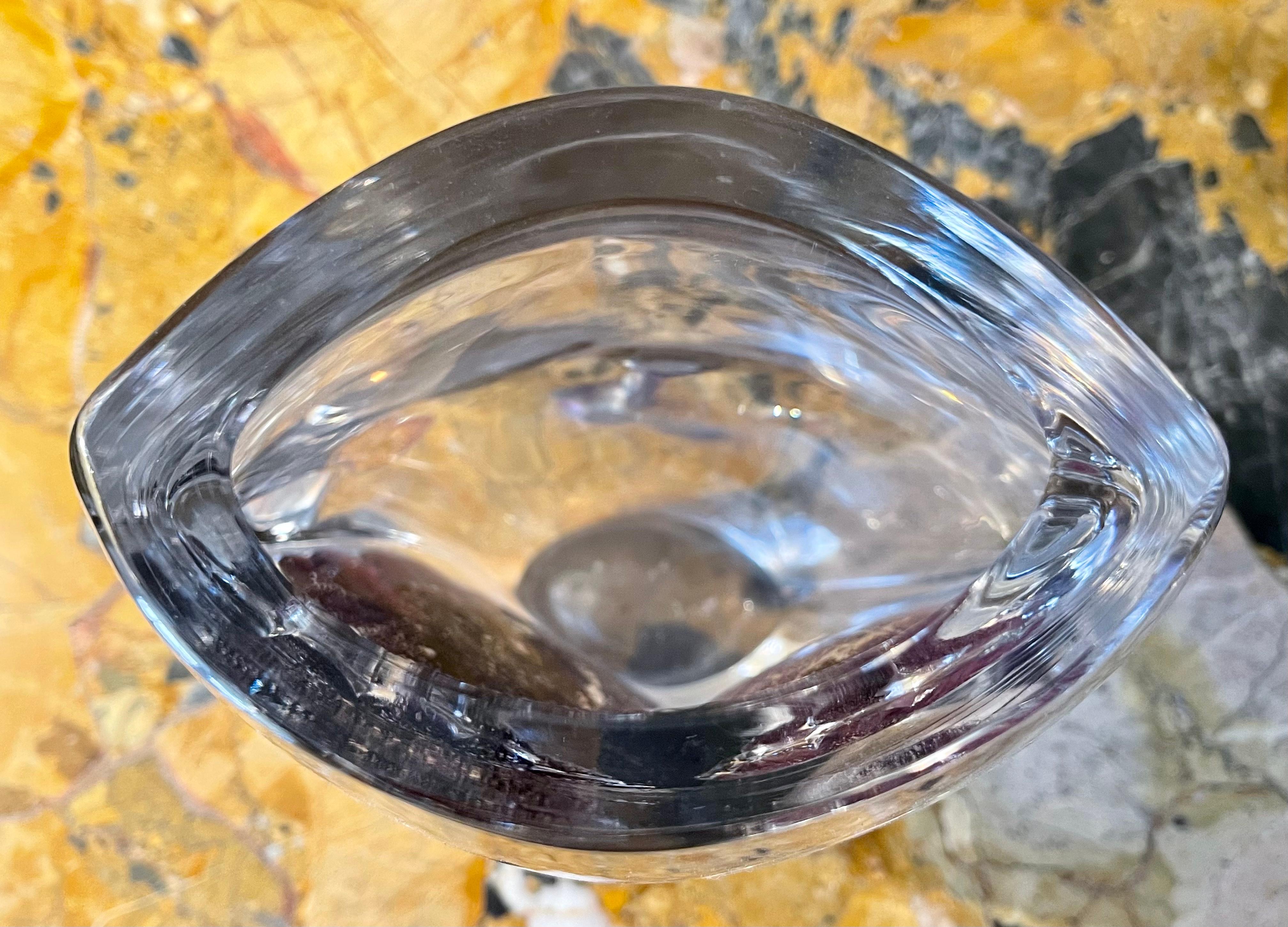 Daum Francia, stile Art Nouveau, Vaso di cristallo Coppelia, XX secolo in vendita 4