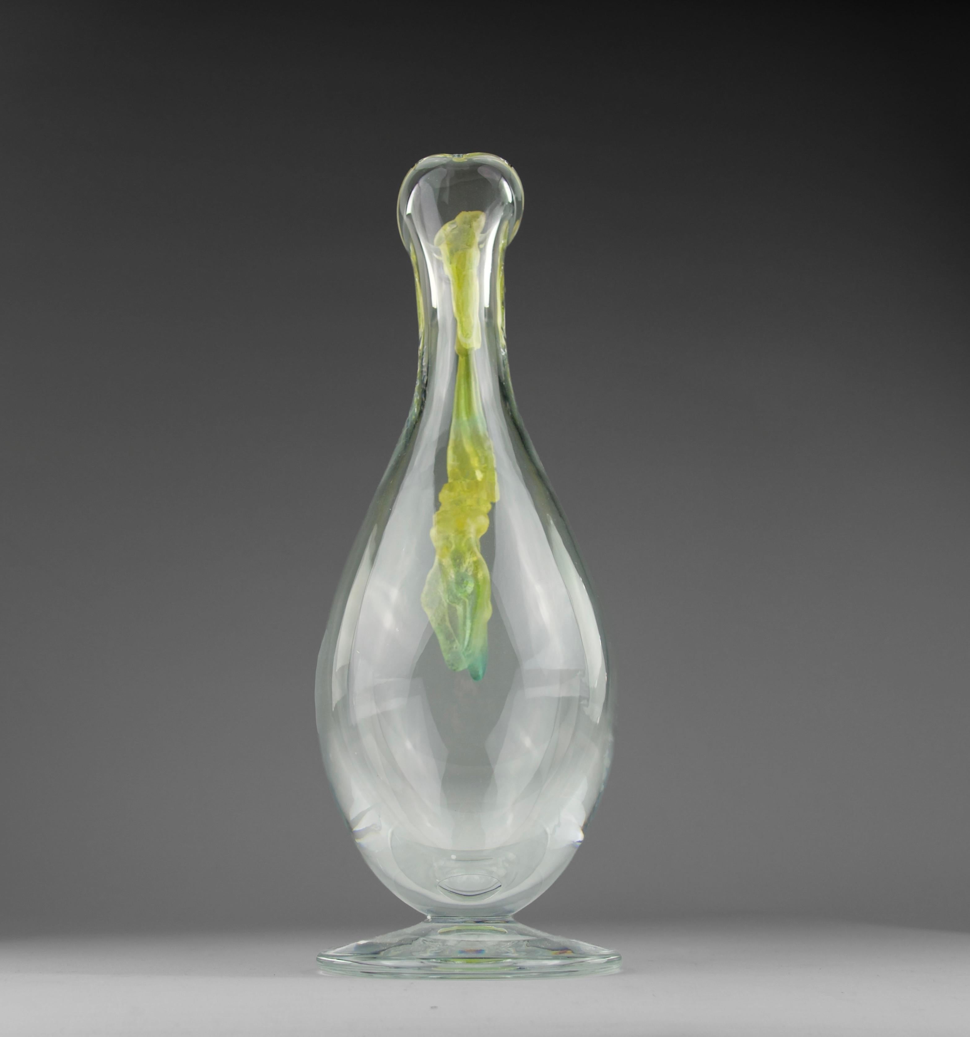 Late 20th Century Daum France, Carafe, 1980s For Sale
