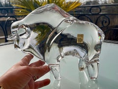Daum France - Crystal Bison/Bull