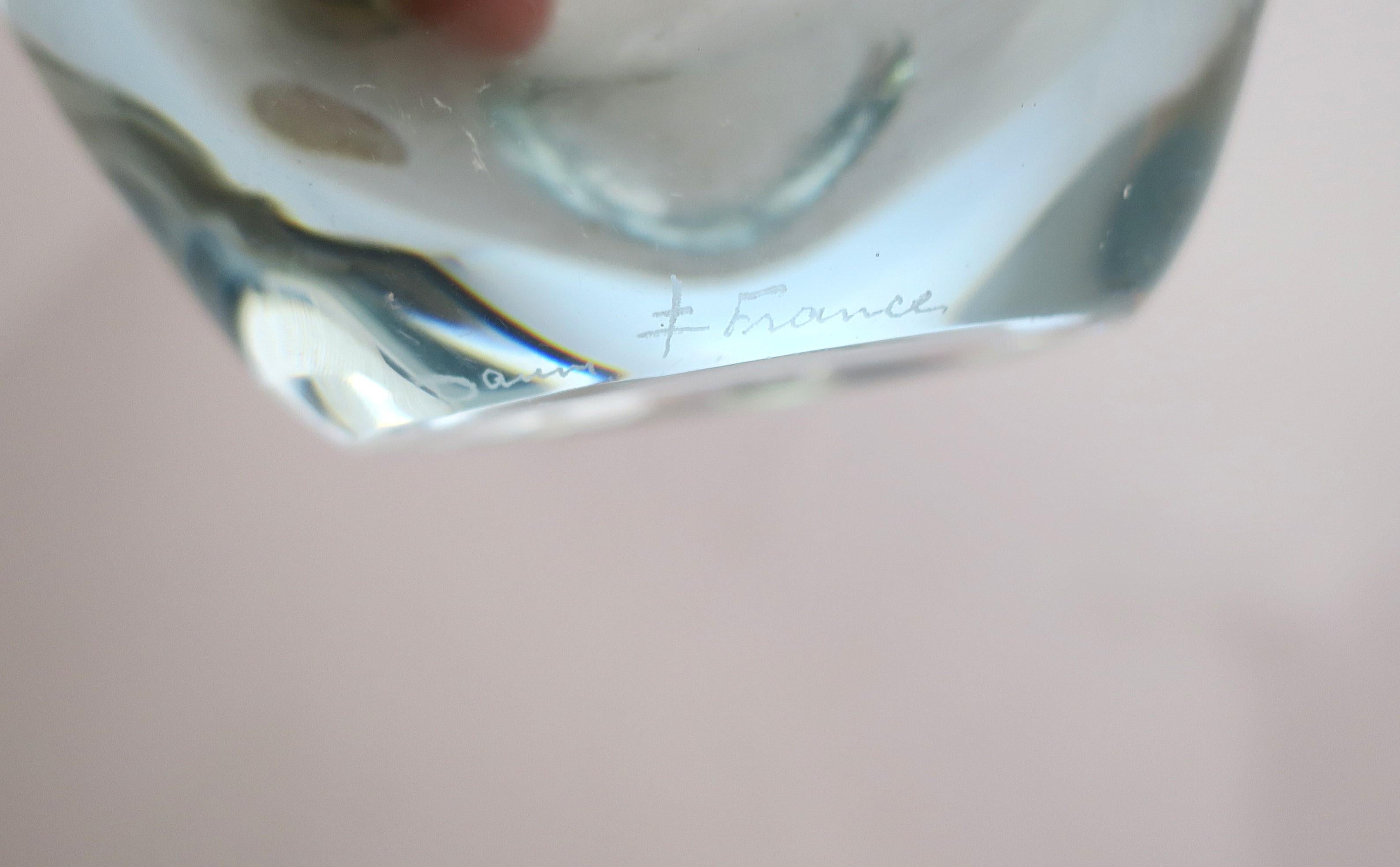 Daum France Crystal Bowl or Ashtray For Sale 4