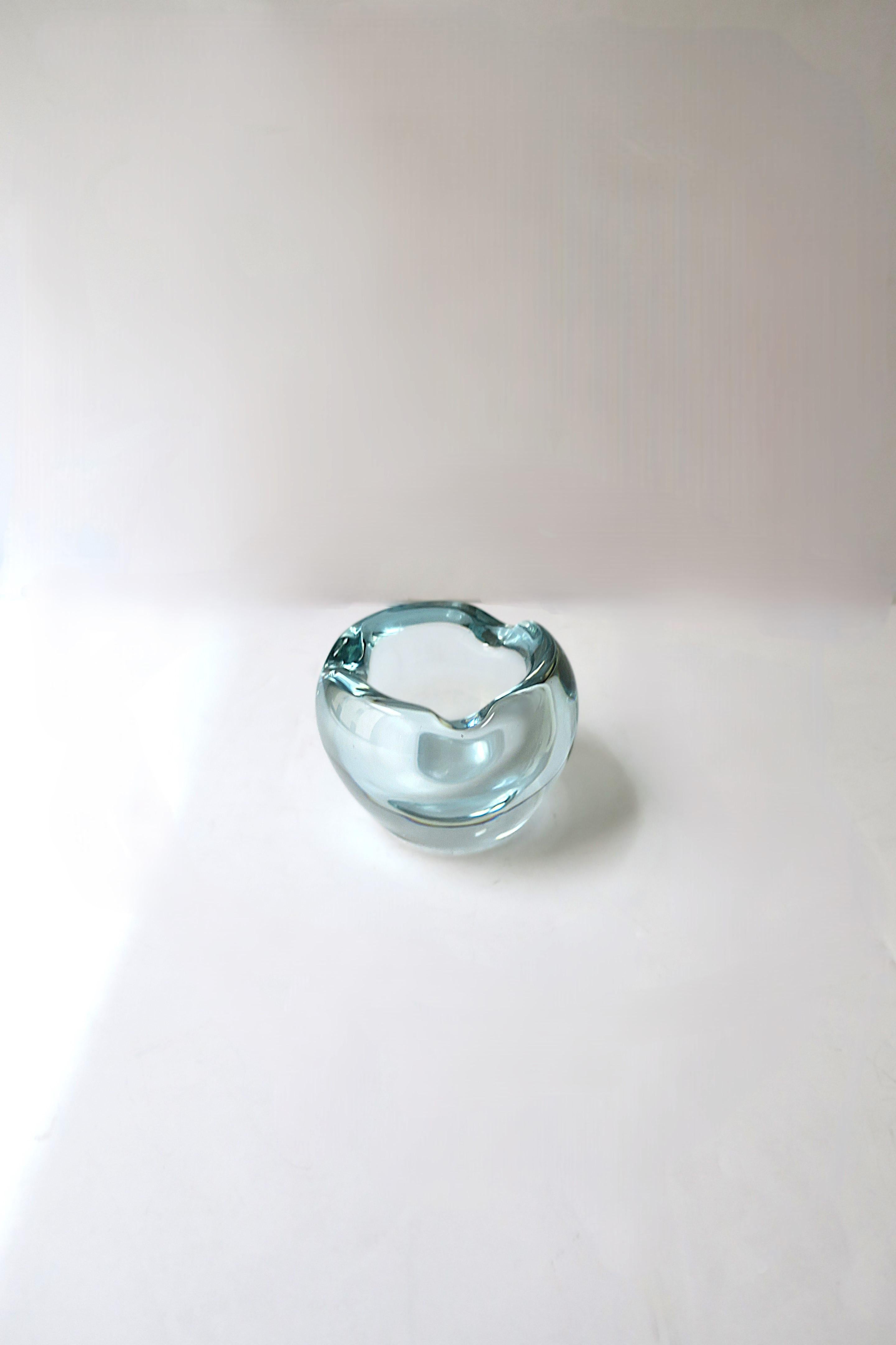 French Daum France Crystal Bowl or Ashtray For Sale