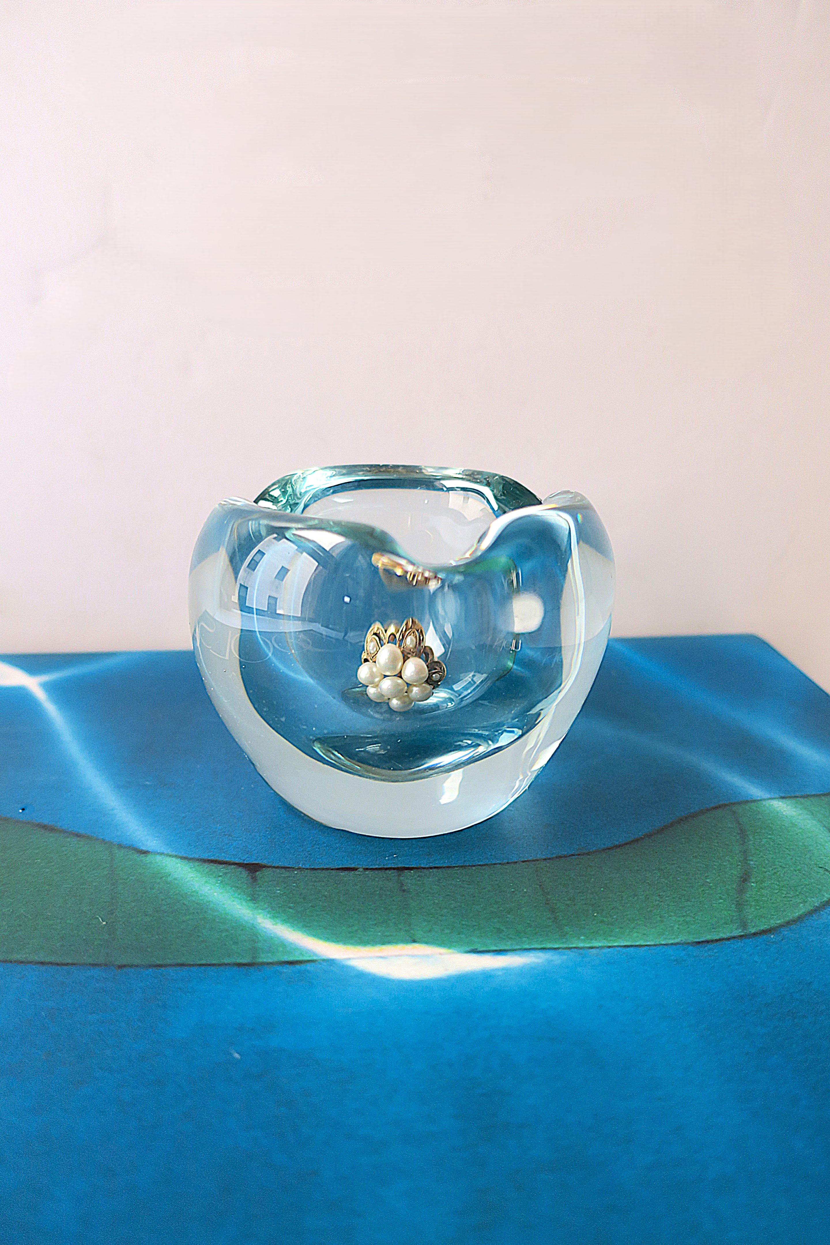 Daum France Crystal Bowl or Ashtray For Sale 2