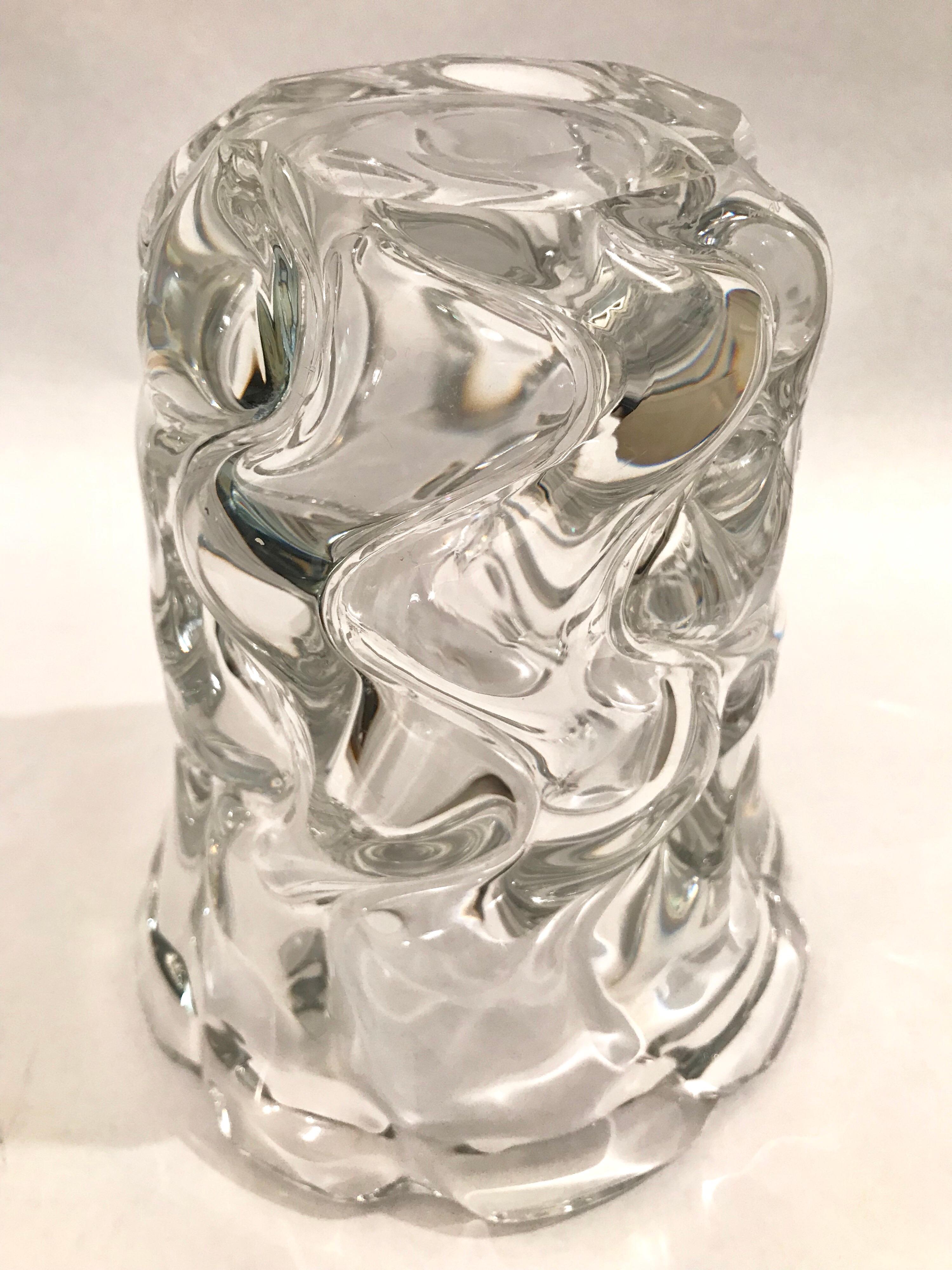 Vase en cristal de Daum France 7