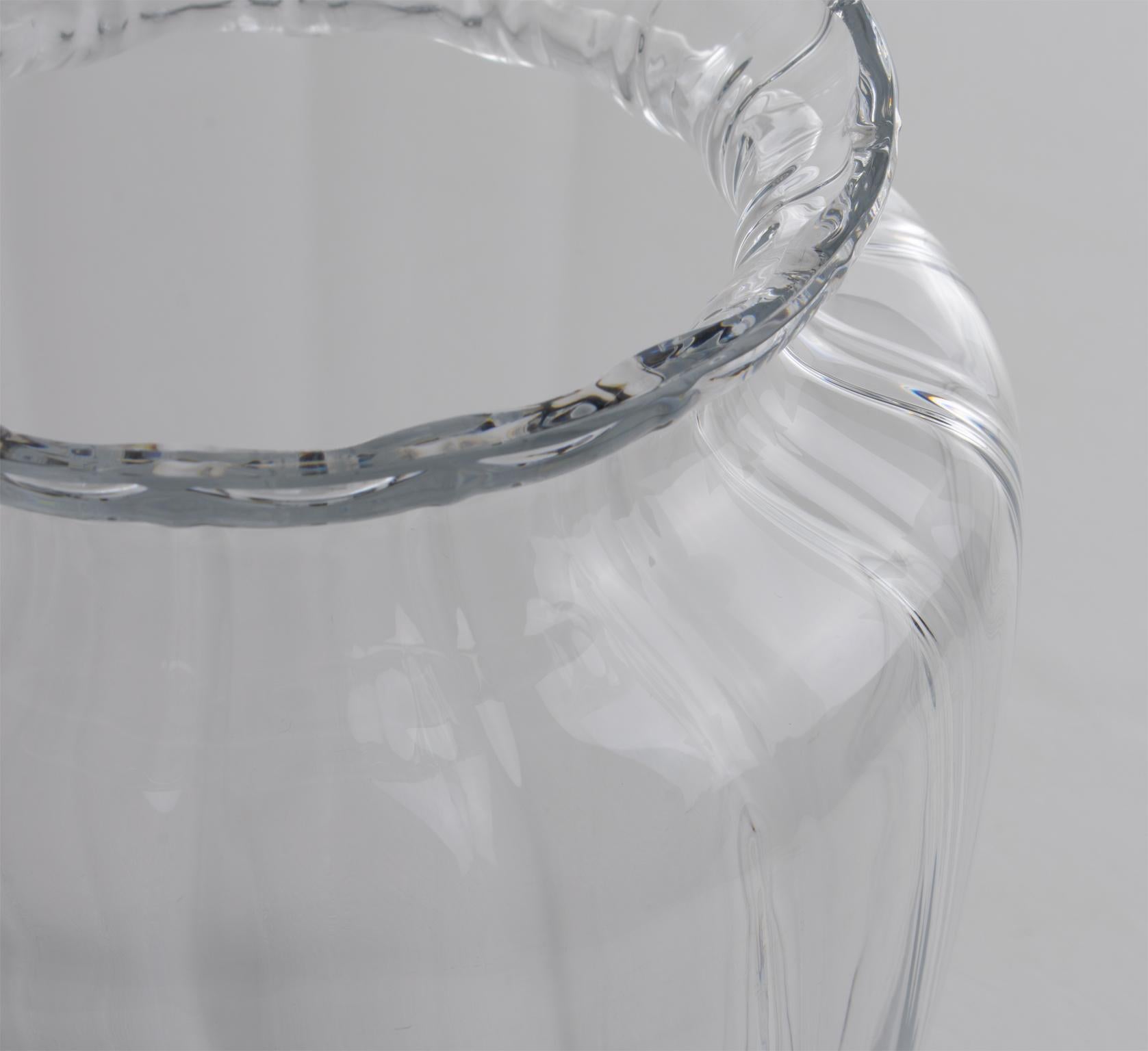 Fine XX secolo Vaso di cristallo Daum France in vendita