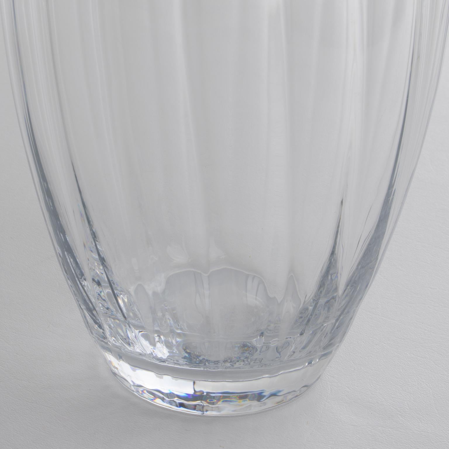 Cristallo Vaso di cristallo Daum France in vendita