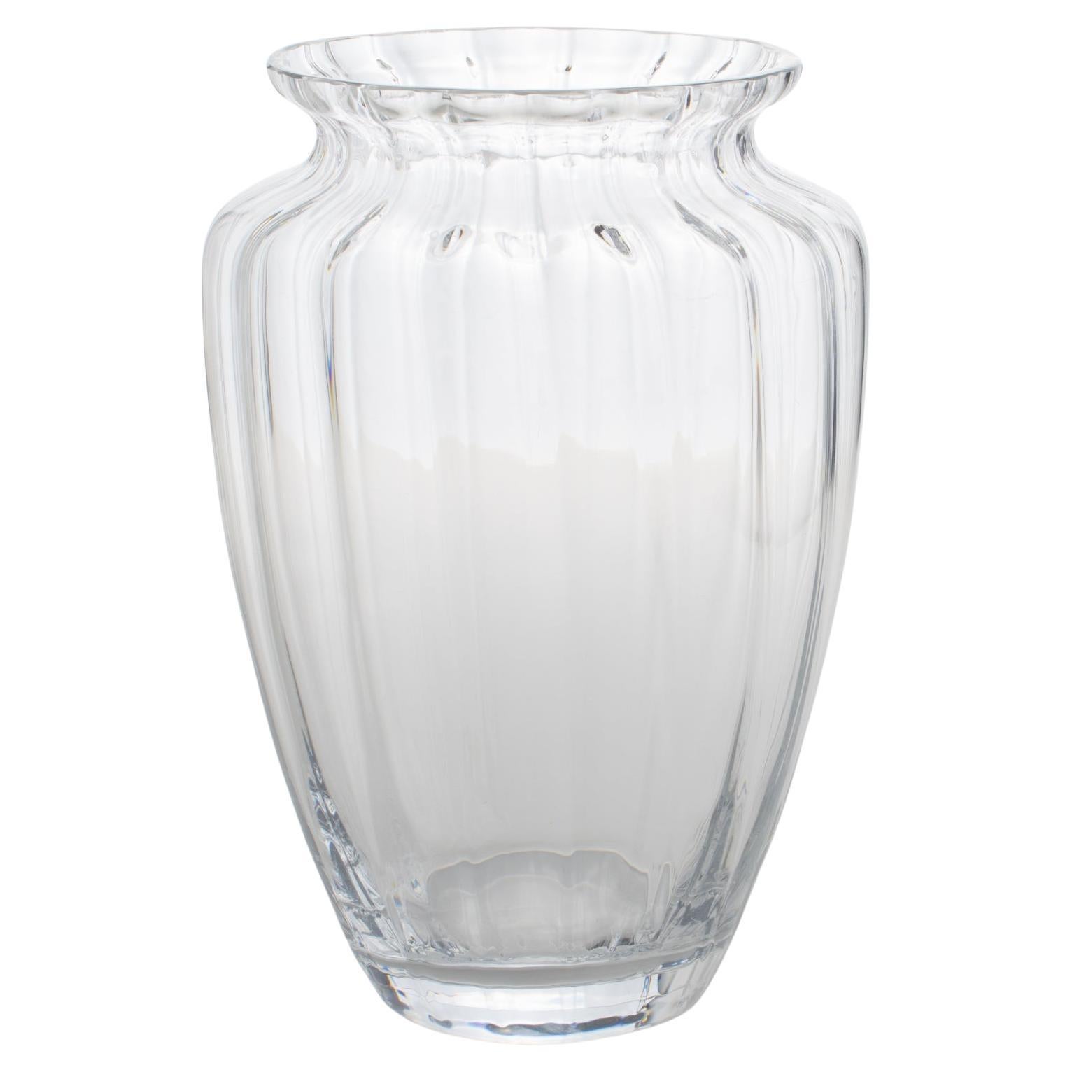 Daum France Crystal Vase