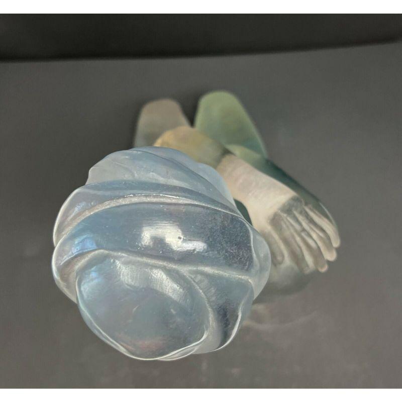 Sculpture en verre d'art Pte de Verre Eurydice Deville Chabrolle de Daum France 2