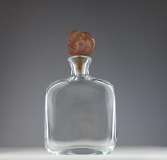 Daum France, Rose Carafe, France 1980