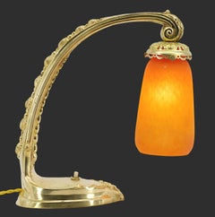 Daum French Art Deco Table Lamp, 1915