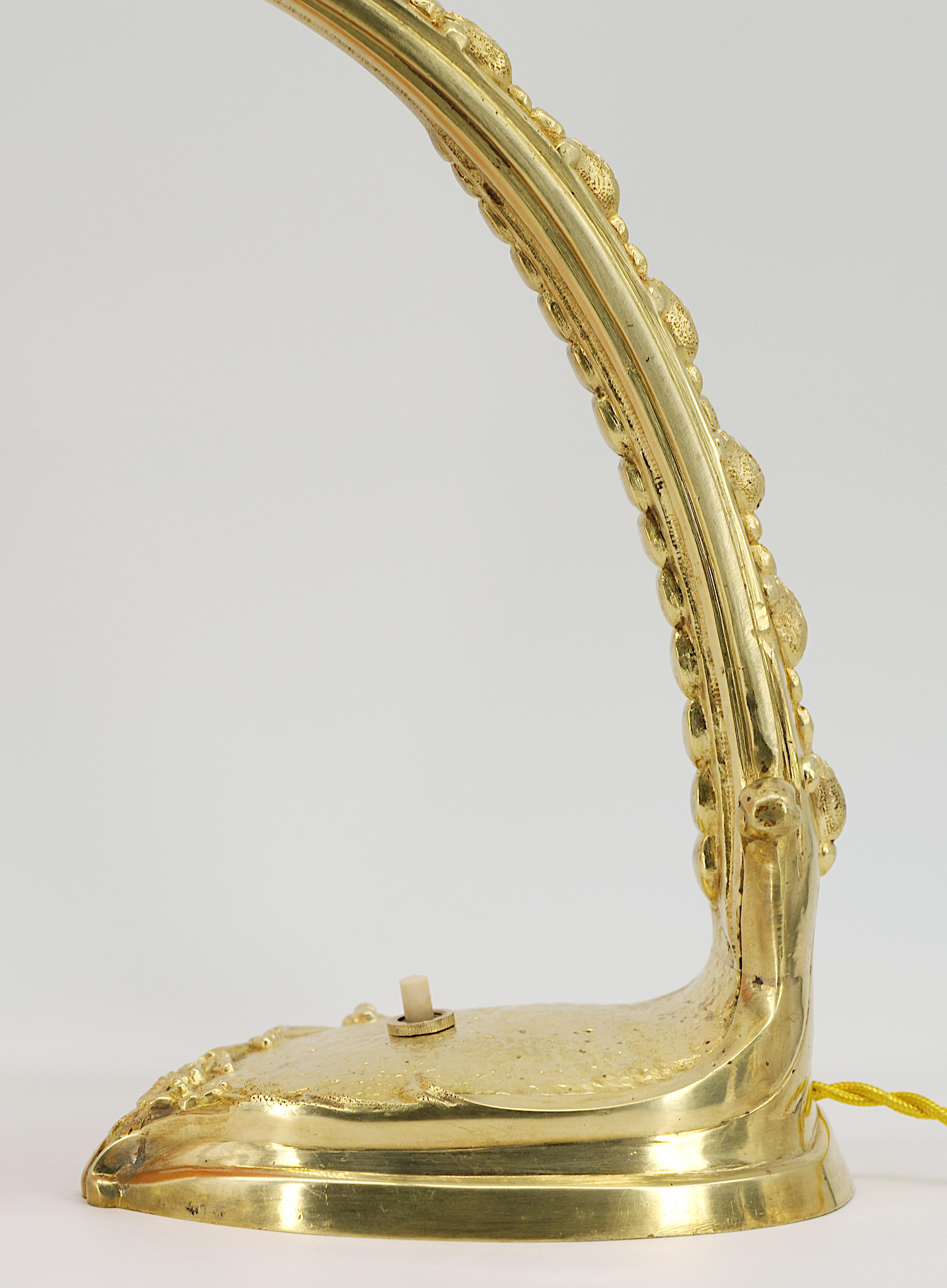 Lámpara de mesa francesa Art Déco Daum, 1915 en venta 1