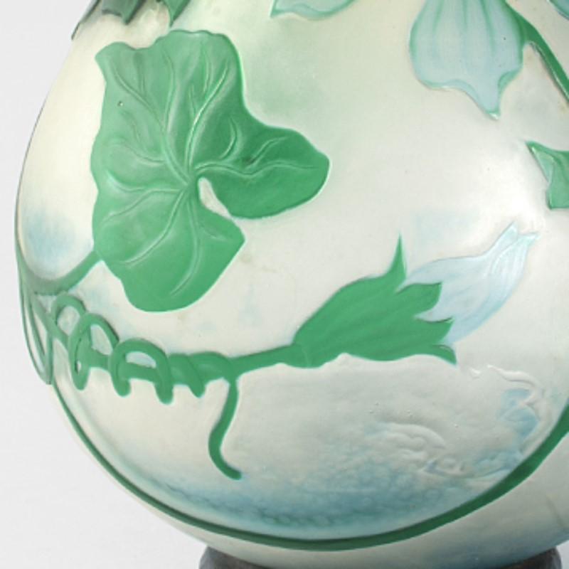 20th Century Daum French Art Nouveau Vase 