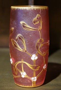 Vase „Gui“ von Daum Freres, Nancy, um 1895