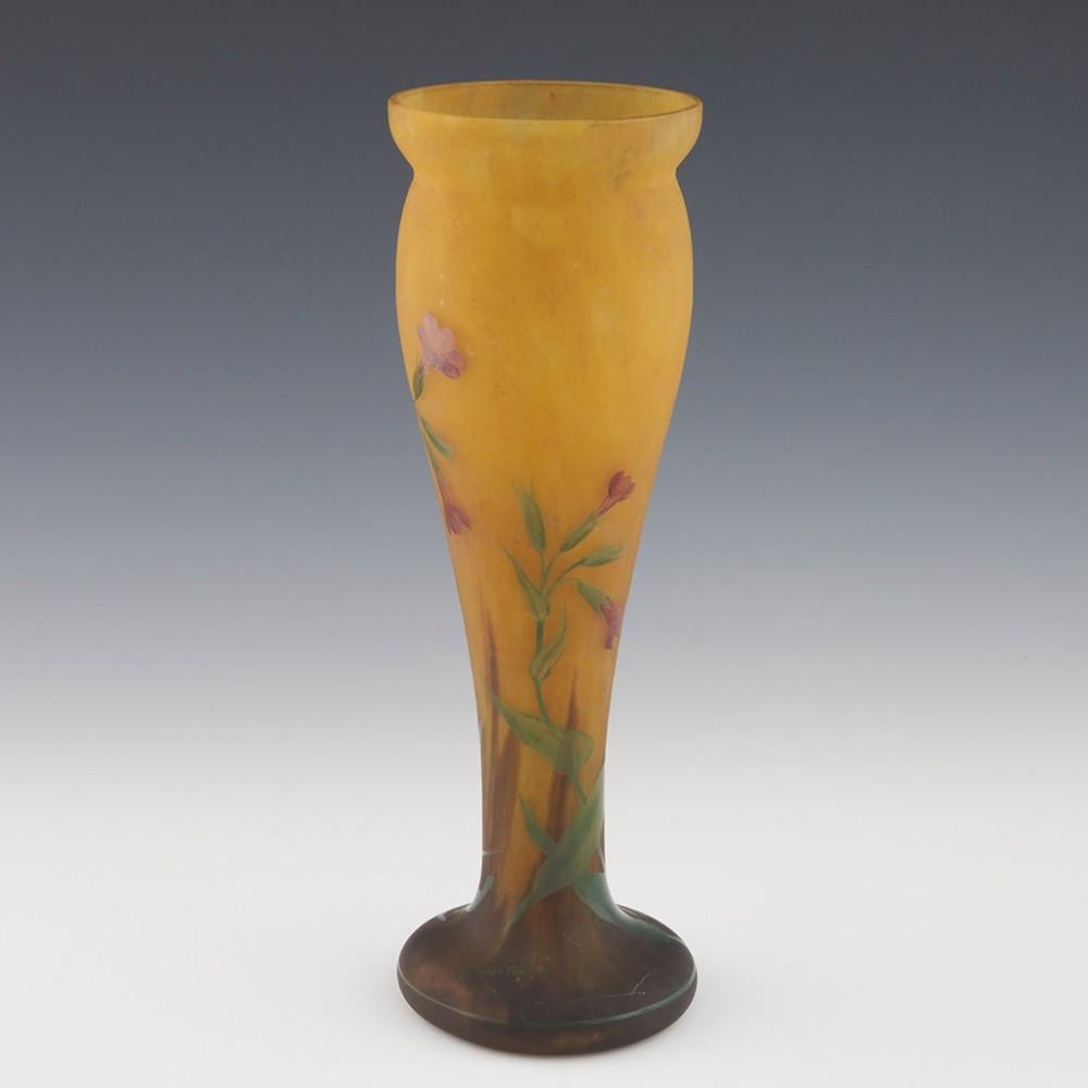 Vase von Daum Mado Nancy, um 1925 (Art nouveau) im Angebot