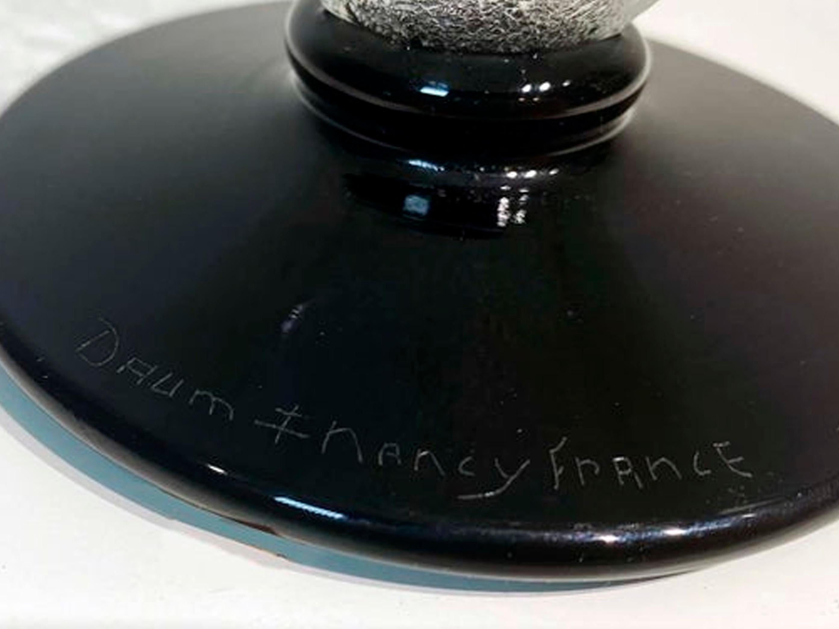 Daum Nancy Acid Etched Vase, circa 1930 In Good Condition For Sale In Beirut, LB