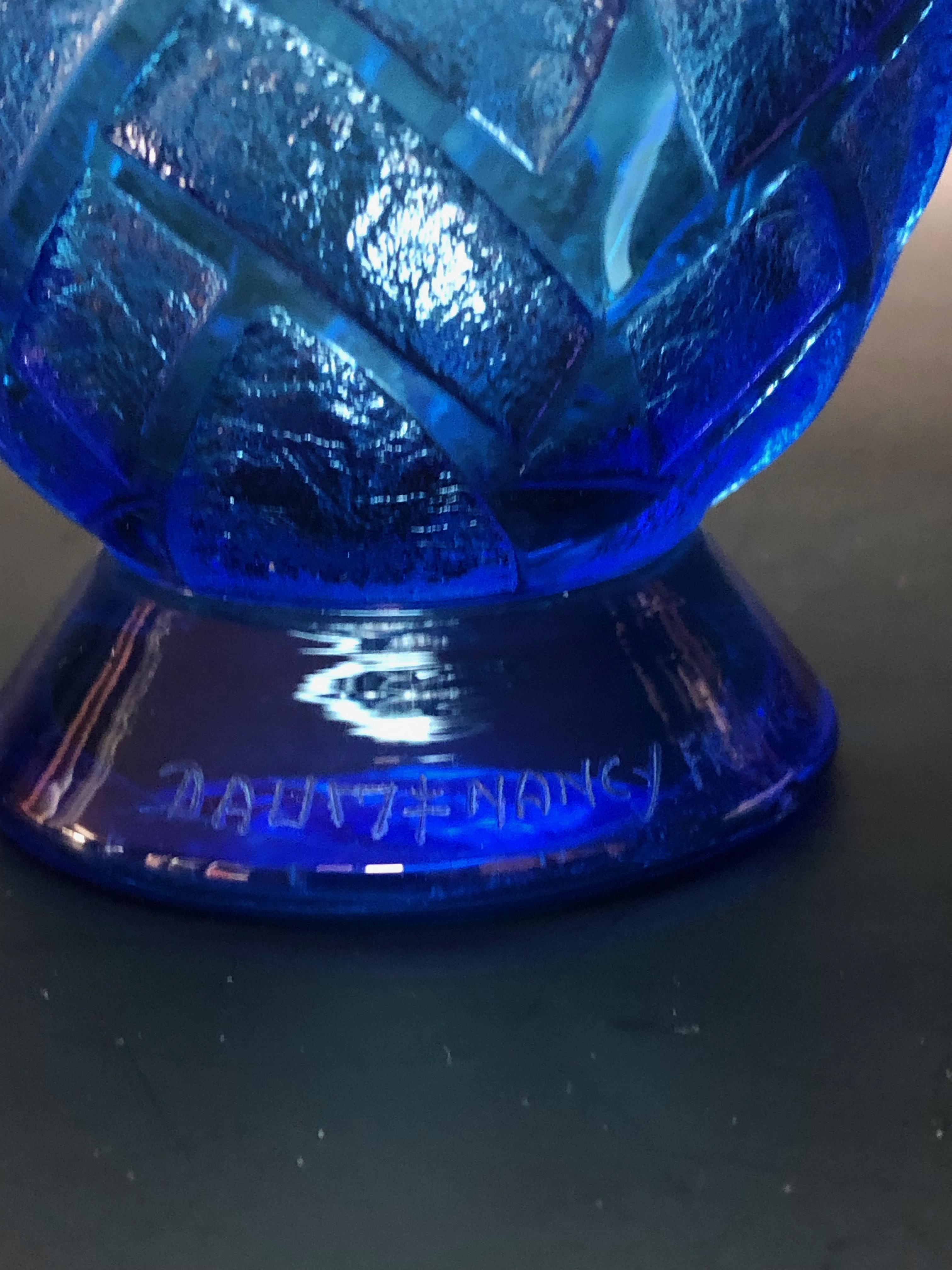 Glass Daum Nancy Art Deco Cup For Sale