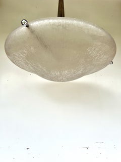 Daum Nancy Art Deco Pendelleuchte