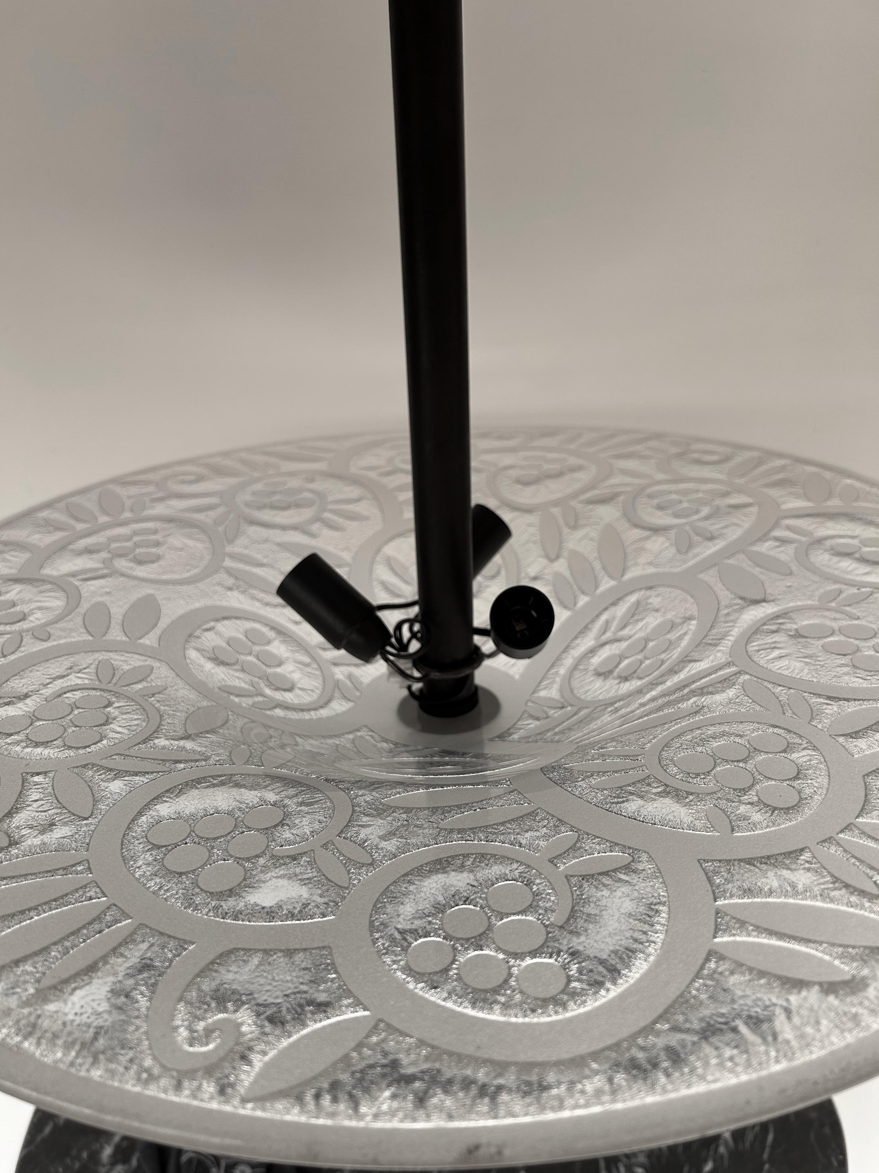 Daum Nancy Art Deco Pendant Light For Sale 2