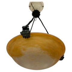 Daum Nancy Art Deco Suspension