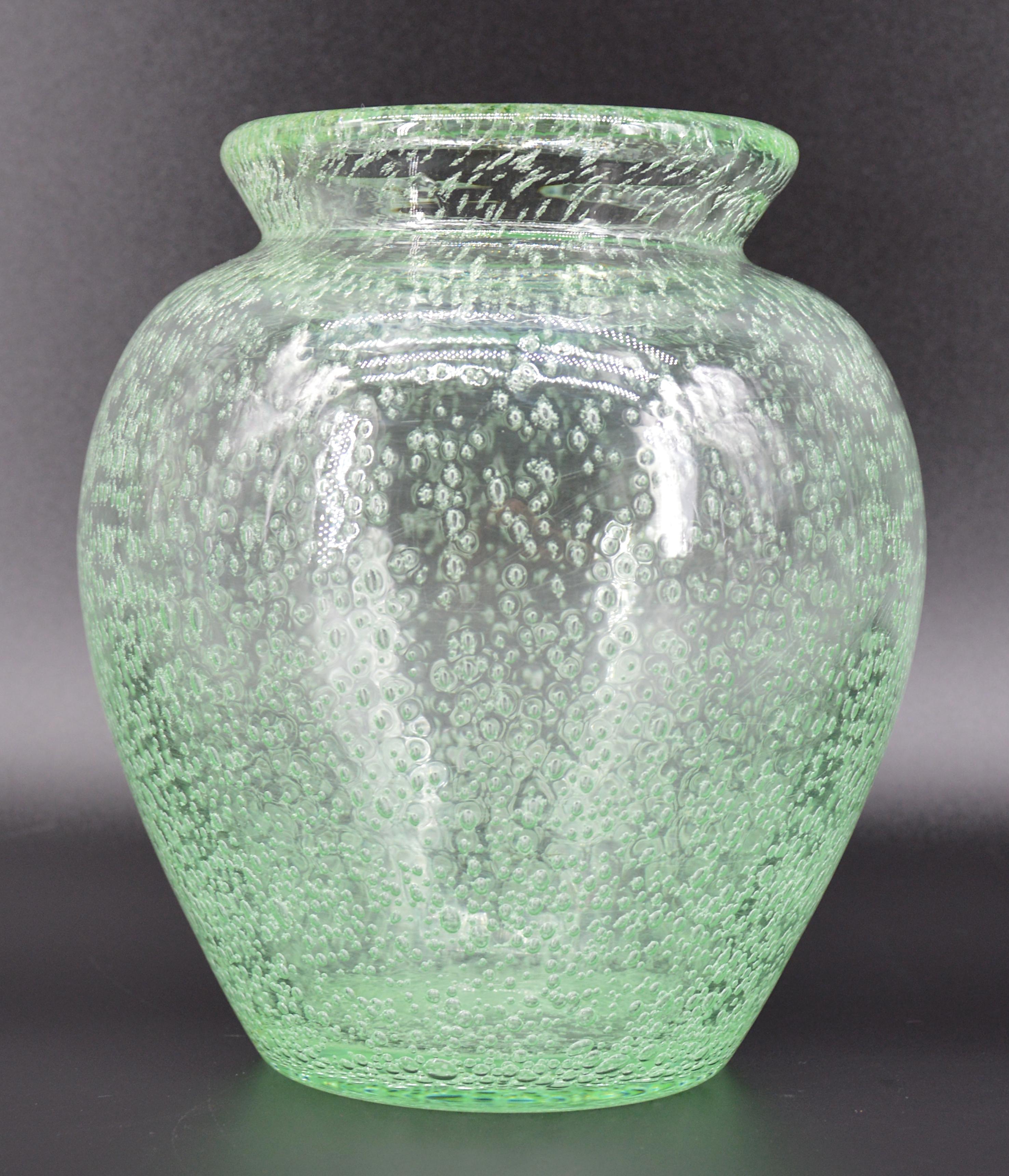 Early 20th Century Daum Nancy Art Deco Vase 1920 For Sale