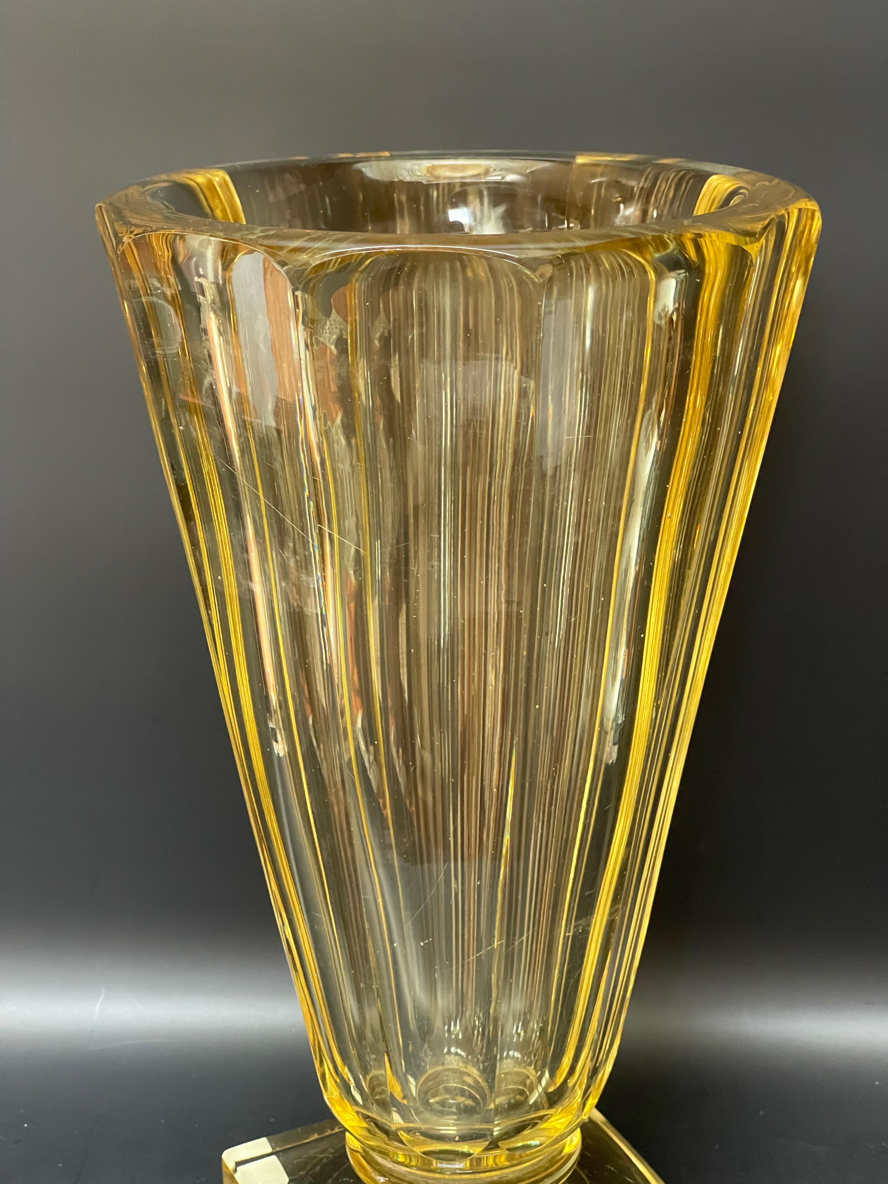 Daum Nancy Art Deco Vase 4